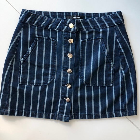 J Brand Denim Skirt - Picture 1 of 2